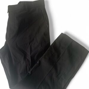 Mehmet Emin Teke black slim fit pant size 34 trouser business casual dress pant